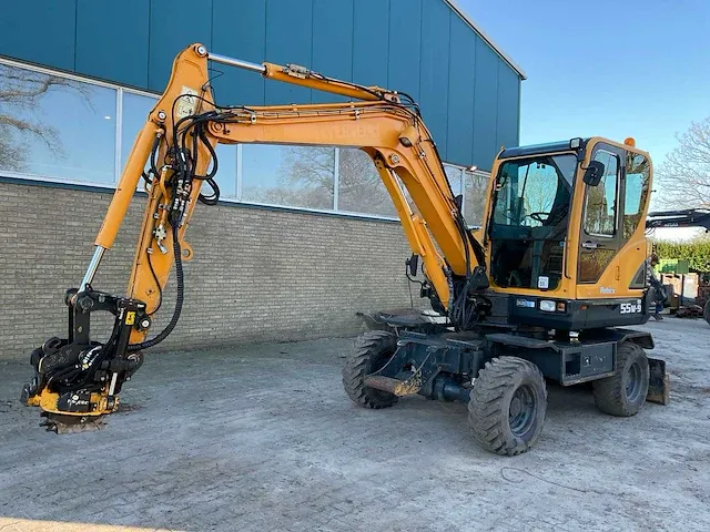 2012 hyundai robex 55w-9 midi-banden graafmachine, (tgn-98-n) - afbeelding 1 van  28