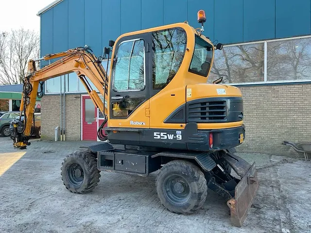 2012 hyundai robex 55w-9 midi-banden graafmachine, (tgn-98-n) - afbeelding 12 van  28