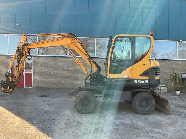 2012 hyundai robex 55w-9 midi-banden graafmachine, (tgn-98-n) - afbeelding 24 van  28
