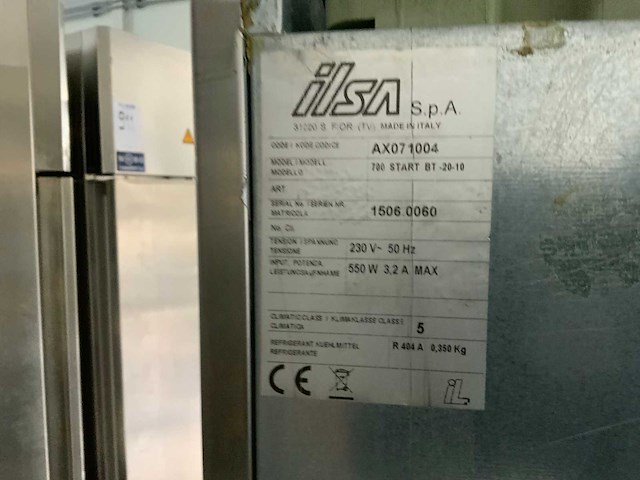 2012 ilsa ax071004 vrieskast - afbeelding 6 van  6