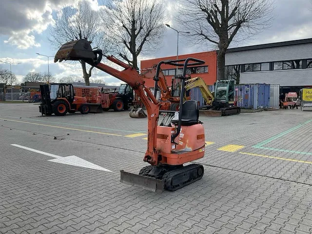 2012 jcb 8008-cts - 0,8 ton compacte mini graafmachine - afbeelding 10 van  28
