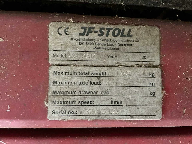 2012 jf-stoll gxs 9005 triple maaicombinatie (front en achtermaaiers) - afbeelding 24 van  40