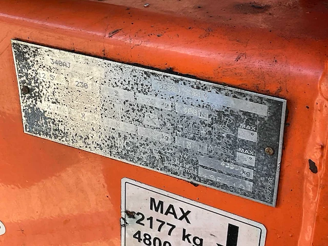 2012 jlg 340aj hoogwerker - afbeelding 5 van  13
