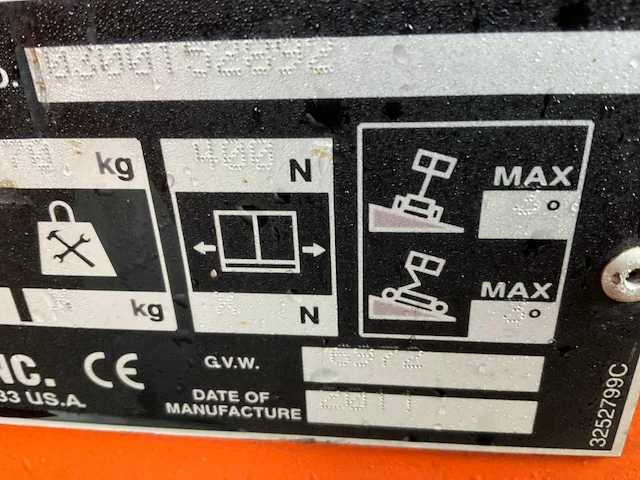 2012 jlg e300ajp hoogwerker - afbeelding 22 van  32