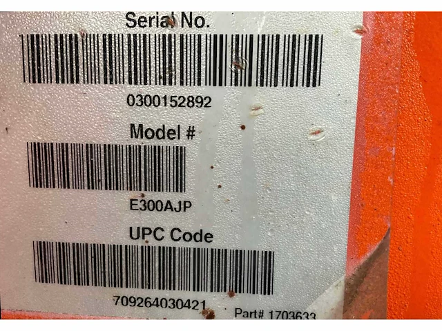 2012 jlg e300ajp hoogwerker - afbeelding 26 van  32