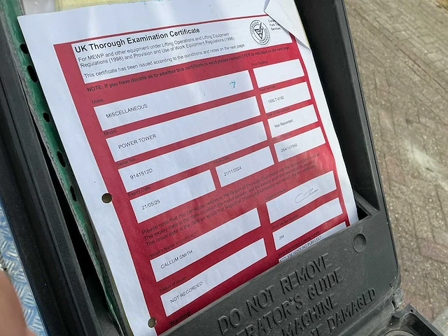 2012 jlg nano sp hoogwerker - afbeelding 10 van  10