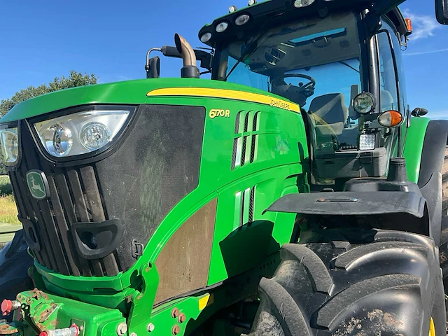 2012 john deere 6170 r vierwielaangedreven landbouwtractor - afbeelding 2 van  42