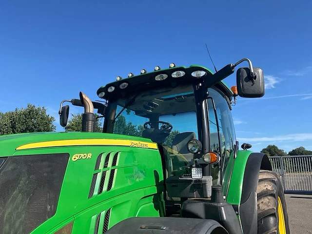 2012 john deere 6170 r vierwielaangedreven landbouwtractor - afbeelding 7 van  42