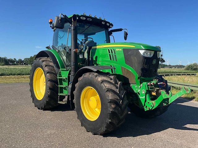 2012 john deere 6170 r vierwielaangedreven landbouwtractor - afbeelding 8 van  42