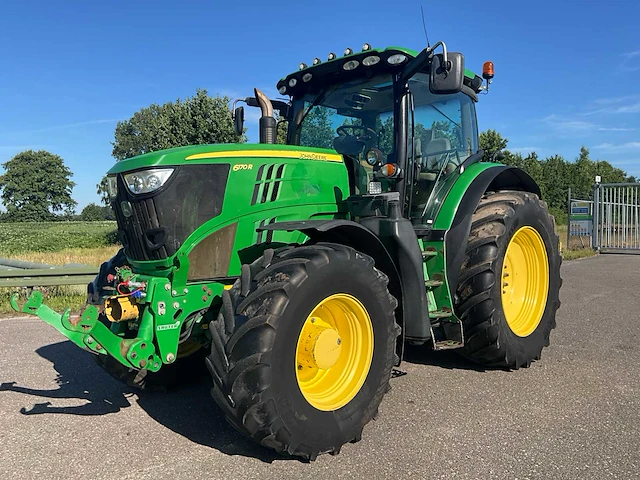 2012 john deere 6170 r vierwielaangedreven landbouwtractor - afbeelding 1 van  42
