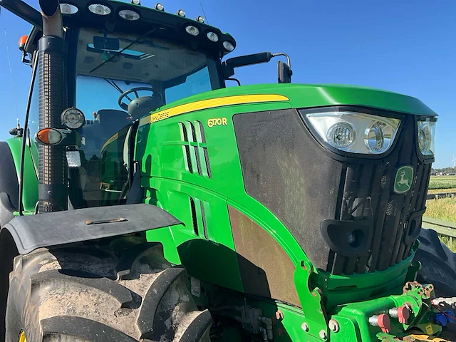 2012 john deere 6170 r vierwielaangedreven landbouwtractor - afbeelding 22 van  42