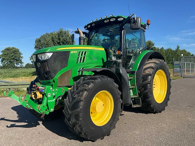 2012 john deere 6170 r vierwielaangedreven landbouwtractor - afbeelding 12 van  42