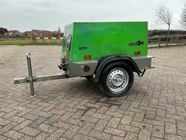 2012 kaeser m20 luchtcompressor - afbeelding 1 van  8