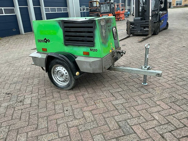 2012 kaeser m20 luchtcompressor - afbeelding 4 van  8