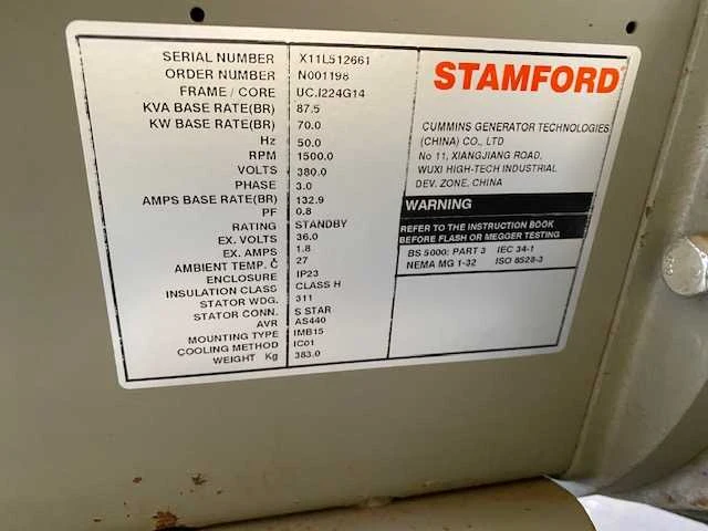 2012 khd deutz gf3-68gf diesel generator - afbeelding 19 van  26