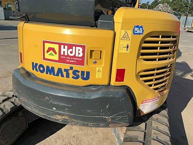 2012 komatsu pc55mr midigraafmachine - afbeelding 11 van  27