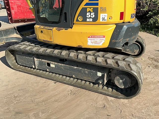 2012 komatsu pc55mr midigraafmachine - afbeelding 13 van  27