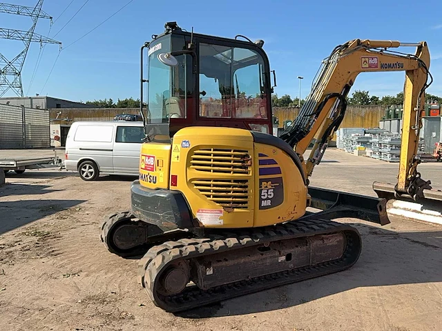2012 komatsu pc55mr midigraafmachine - afbeelding 22 van  27