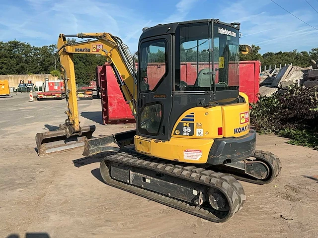2012 komatsu pc55mr midigraafmachine - afbeelding 23 van  27