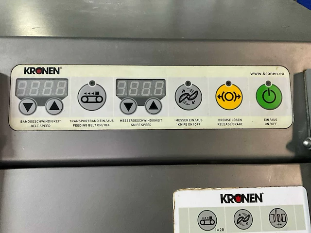 2012 kronen rvs snijmachine - afbeelding 11 van  11