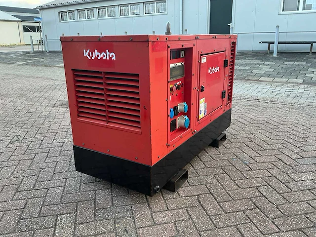 2012 kubota eps8de stroomgenerator - afbeelding 7 van  14