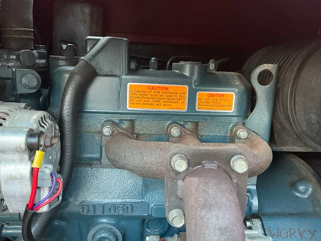 2012 kubota eps8de stroomgenerator - afbeelding 3 van  14