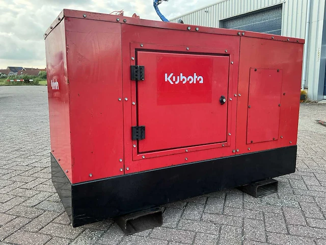 2012 kubota eps8de stroomgenerator - afbeelding 1 van  14