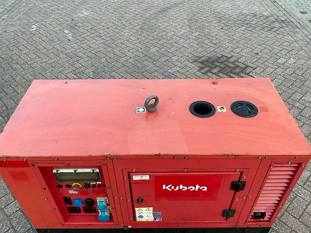 2012 kubota eps8de stroomgenerator - afbeelding 11 van  14