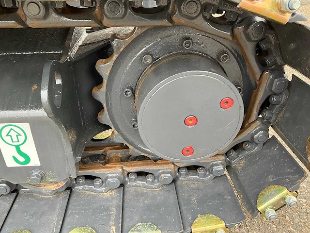 2012 kubota kx155-3sz midigraafmachine - afbeelding 2 van  30