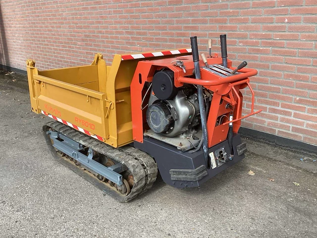 2012 kubota ry601d-3 rupsdumper - afbeelding 4 van  6