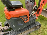 2012 kubota u10-3 rupsgraafmachine - afbeelding 6 van  25