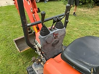 2012 kubota u10-3 rupsgraafmachine - afbeelding 7 van  25