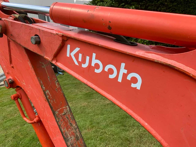 2012 kubota u10-3 rupsgraafmachine - afbeelding 11 van  25