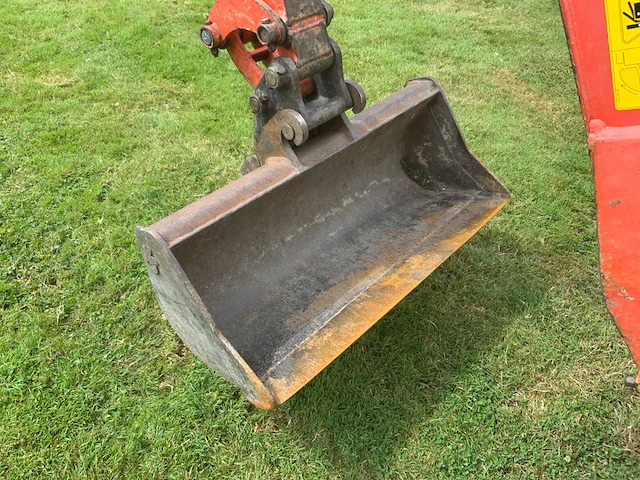 2012 kubota u10-3 rupsgraafmachine - afbeelding 13 van  25