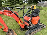 2012 kubota u10-3 rupsgraafmachine - afbeelding 16 van  25
