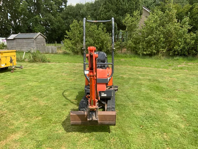 2012 kubota u10-3 rupsgraafmachine - afbeelding 12 van  25