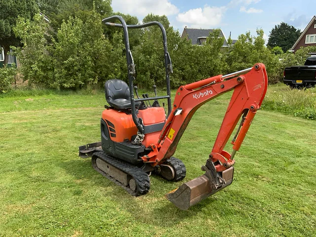 2012 kubota u10-3 rupsgraafmachine - afbeelding 19 van  25