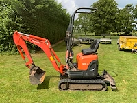 2012 kubota u10-3 rupsgraafmachine - afbeelding 20 van  25