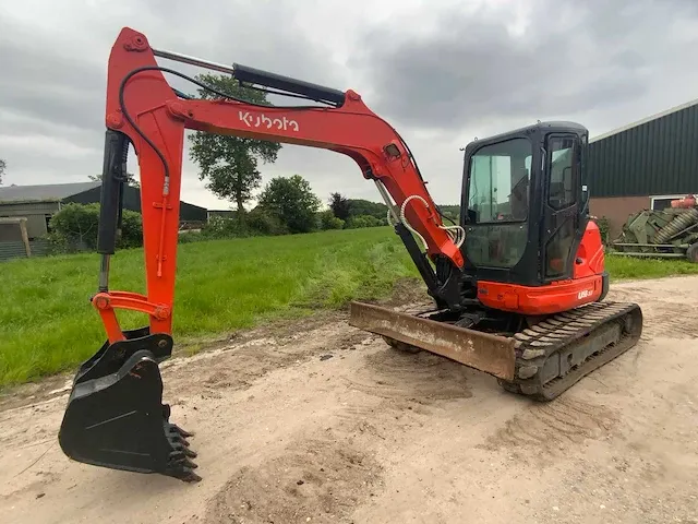2012 kubota u50-3 rupsgraafmachine - afbeelding 3 van  33