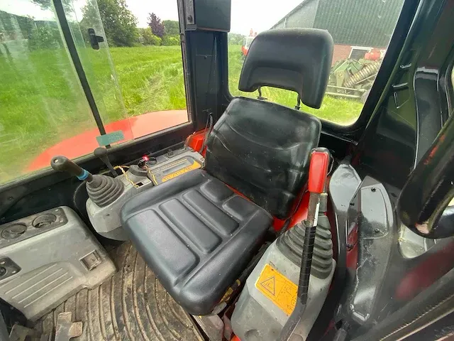 2012 kubota u50-3 rupsgraafmachine - afbeelding 4 van  33