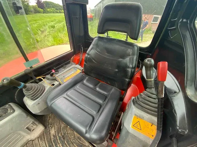 2012 kubota u50-3 rupsgraafmachine - afbeelding 5 van  33