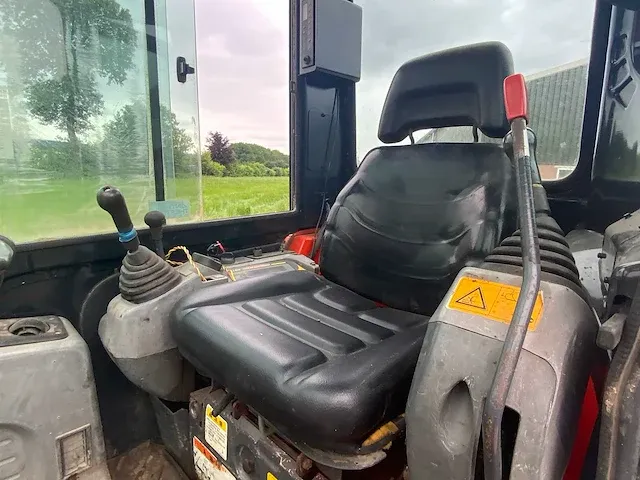 2012 kubota u50-3 rupsgraafmachine - afbeelding 8 van  33