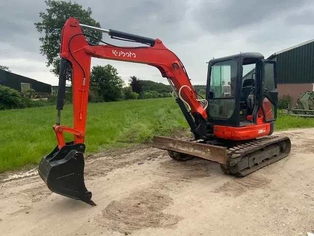 2012 kubota u50-3 rupsgraafmachine - afbeelding 1 van  33