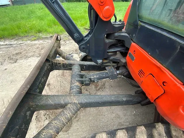 2012 kubota u50-3 rupsgraafmachine - afbeelding 15 van  33