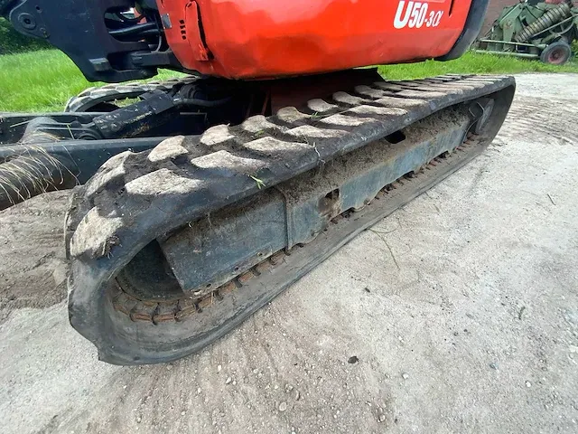 2012 kubota u50-3 rupsgraafmachine - afbeelding 16 van  33
