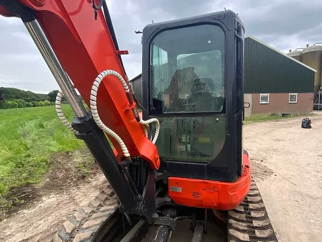 2012 kubota u50-3 rupsgraafmachine - afbeelding 24 van  33