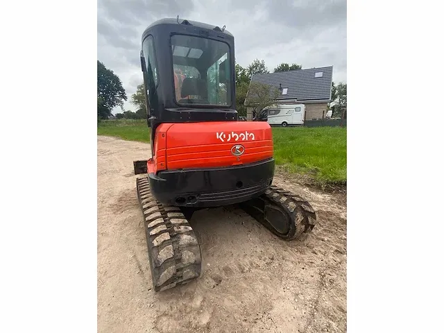2012 kubota u50-3 rupsgraafmachine - afbeelding 26 van  33