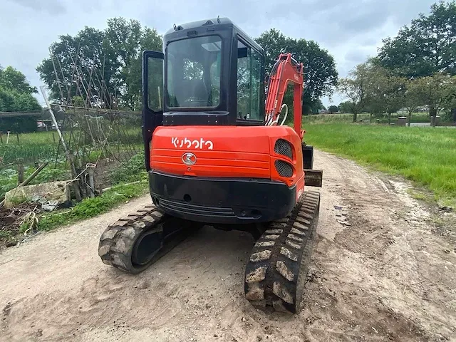 2012 kubota u50-3 rupsgraafmachine - afbeelding 23 van  33
