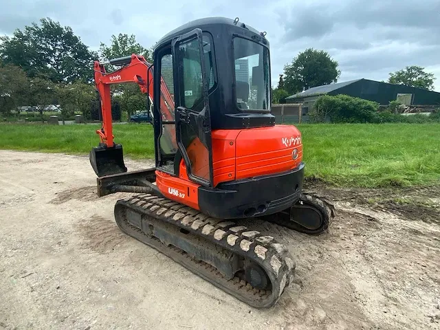 2012 kubota u50-3 rupsgraafmachine - afbeelding 29 van  33