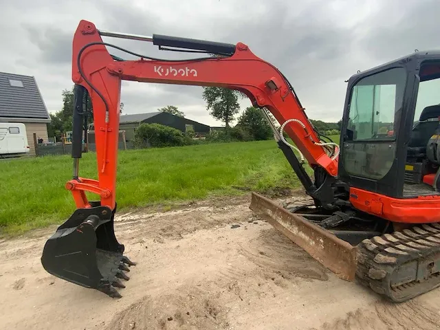 2012 kubota u50-3 rupsgraafmachine - afbeelding 31 van  33
